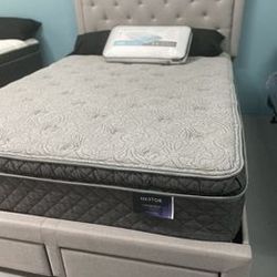 MOVING OUT Full Sized Mattresses (New in Plastic) In Stock!