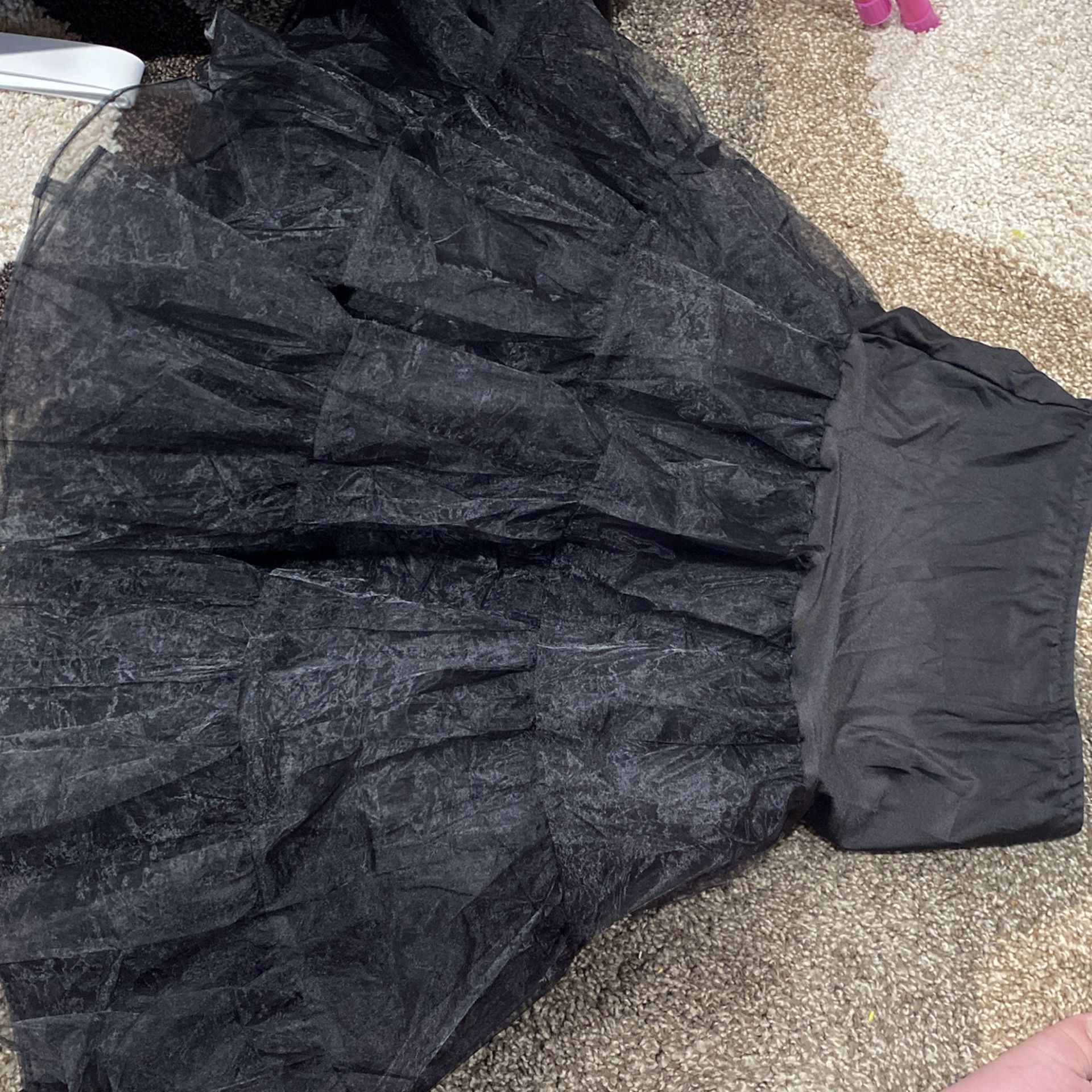 Black Petticoat Tutu Skirt