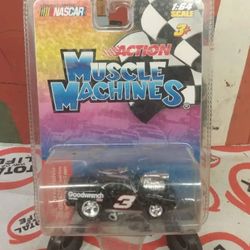 NASCAR Dale Earnhardt #3 Action Muscle Machine 1:64 Scale Die Cast Car