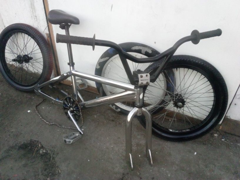 CHROME BMX BIKE FOR SALE
