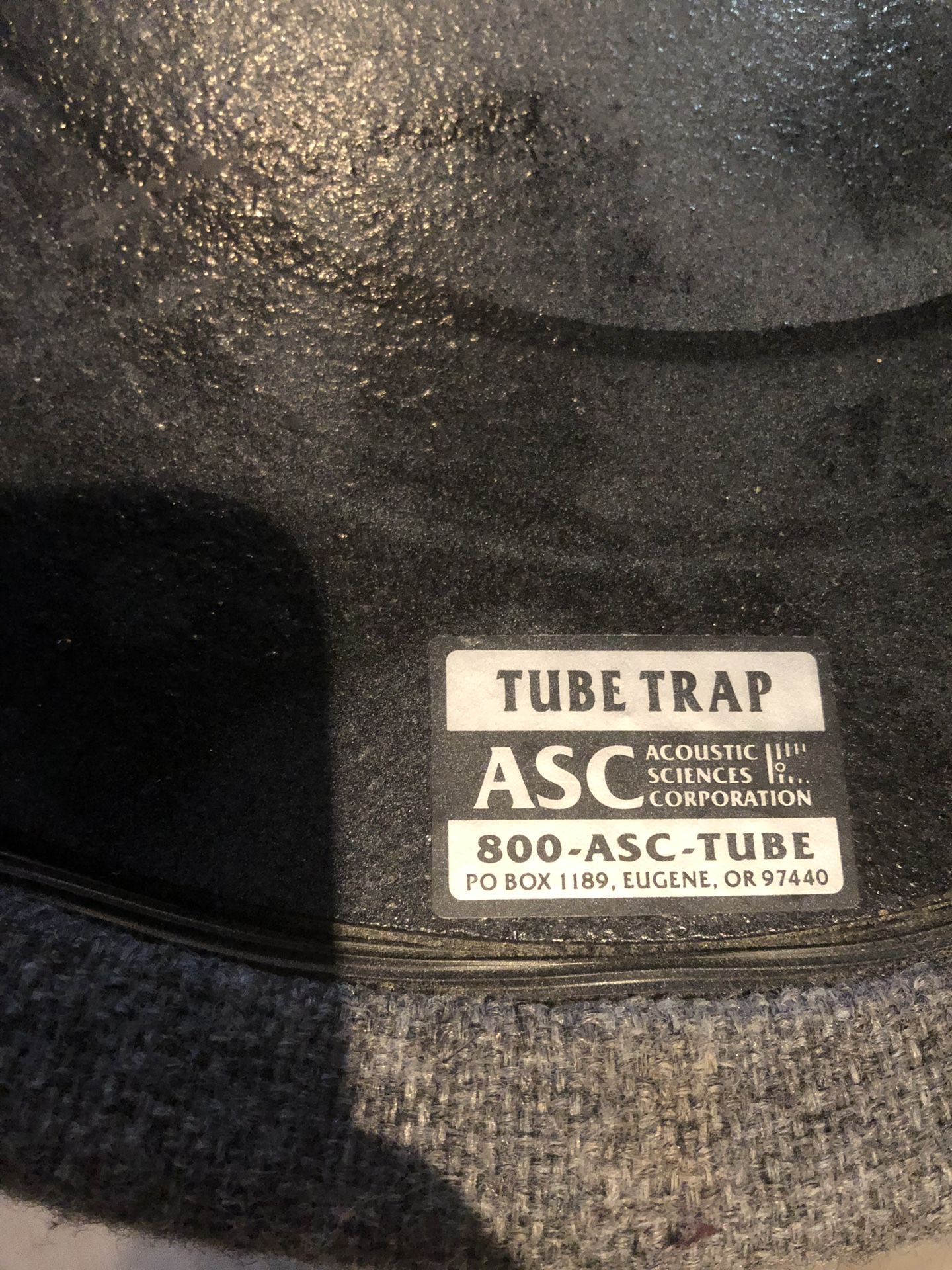 Asc bass trap (bass tube) (2 available)