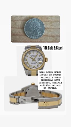 WOMEN ROLEX MODEL 179163
