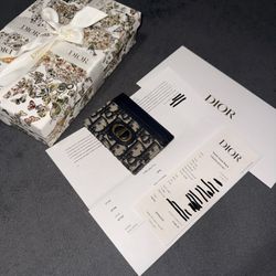 Dior Card Wallet