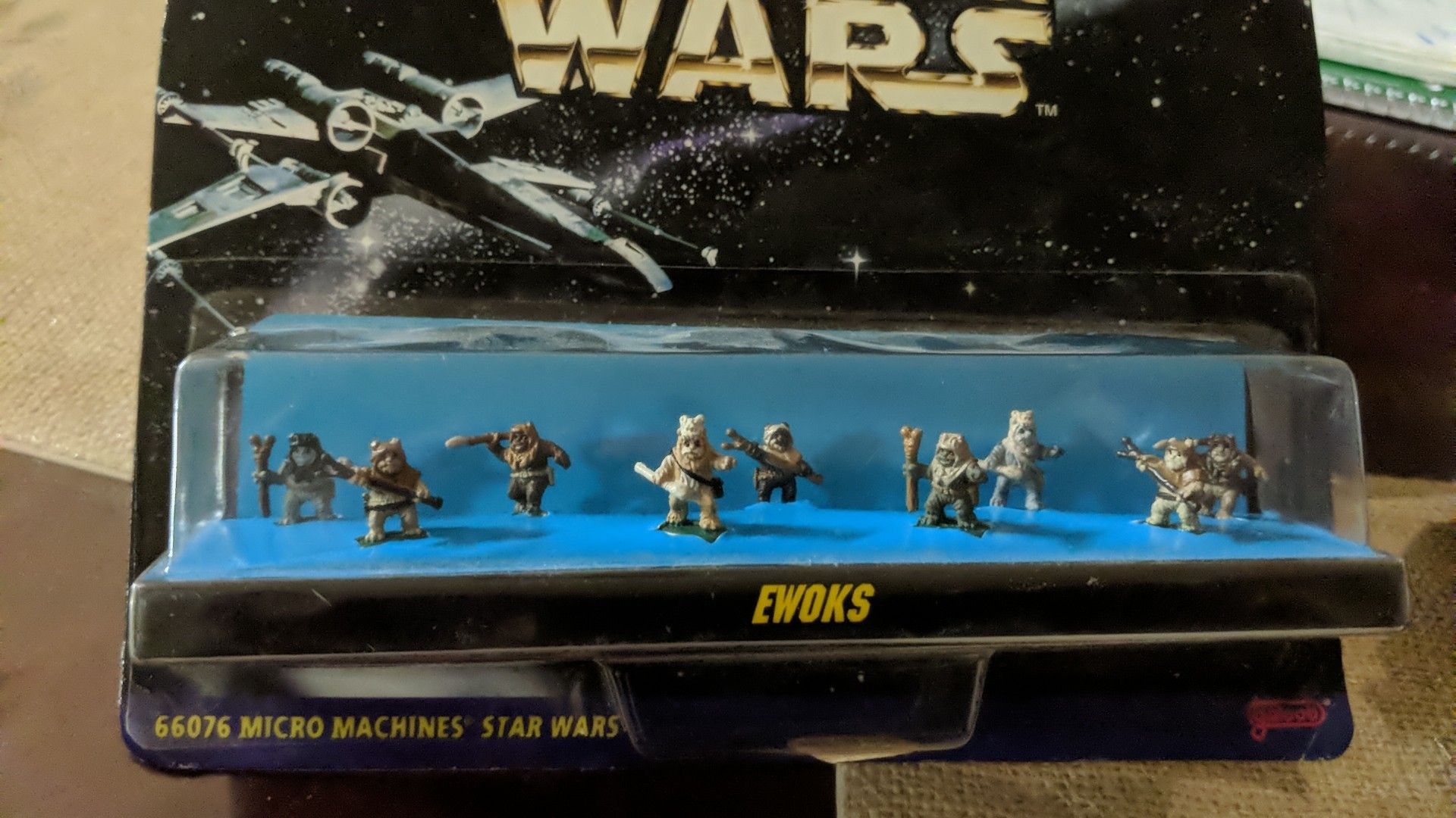 1996 Micro Machines Star Wars EWOKS Action Figures