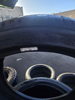SED DE LLANTAS MICHELIN USADAS TALLA ,235,40,19