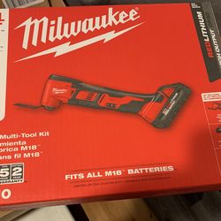Milwaukee Multi Tool Battery And Charger Great Gift High Output Battery