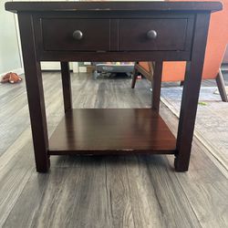 Coffee Table And Matching Side Tables