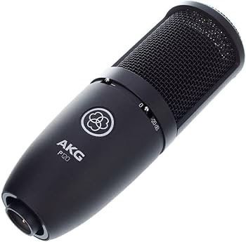 Microphone and headphones AKG + Base