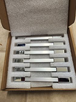 Chrome Drawer Pulls 