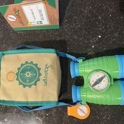 2 Kids Binoculars With Compass