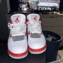 Jordan red fire 4