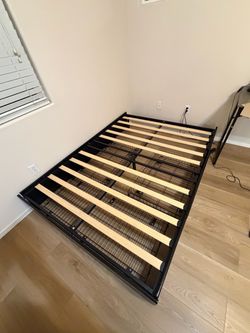 Full Size Bed Frame (available 10/12)
