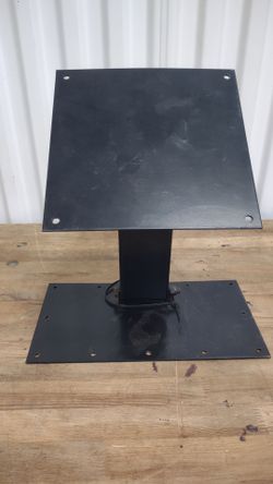 Solid Metal pedestal TV Mount