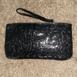 Wristlet Shiny Croc Print 