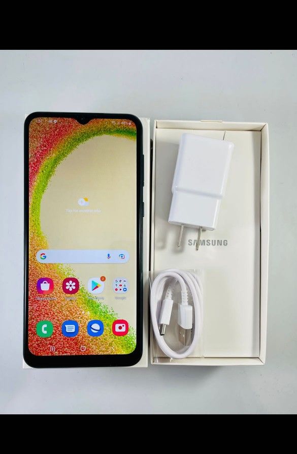 Samsung Galaxy A04 6.5” DISPLAY 128GB UNLOCKED -NEW IN BOX