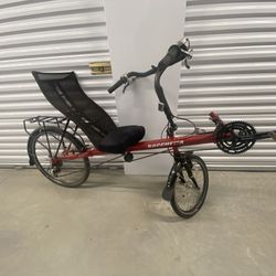 Bacchetta Giro Recumbent Bike - Needs a New Home!