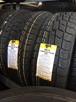 LT265/75R16 $489 all 4 installed RDR all terrain