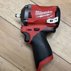 Milwaukee M12 3/8 Impact Wrench Stubby TOOL ONLY  2554-20