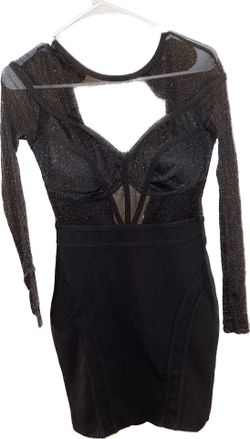 Black and Gold dress 