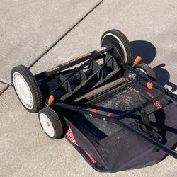 Reel Mower, lawnmower, grass, yard, Remington