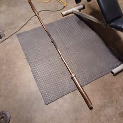 7ft Olympic 45lb.  $65