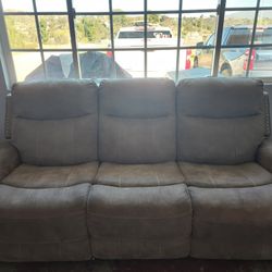 Power Reclining Sofa with USB - Orig. $1,200