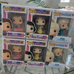DISNEY Beautiful Package Funko Pops 