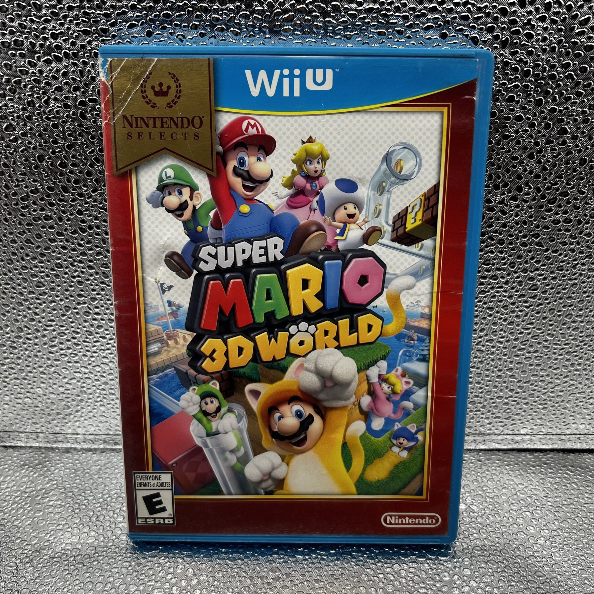 Super Mario 3D World Nintendo Wii U, TESTED & WORKING!