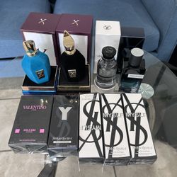 💎 Luxury Designer & Niche Fragrances – Louis Vuitton, YSL, Valentino, Xerjoff (Bulk Lot)