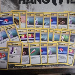Pokemon Cards Vintage Trainer Cards
