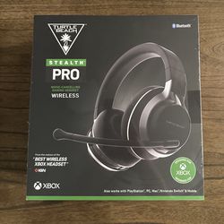 Turtle Beach Stealth Pro Wireless Noise-Cancelling Gaming Headset Xbox TBS-2360 / Brand New
