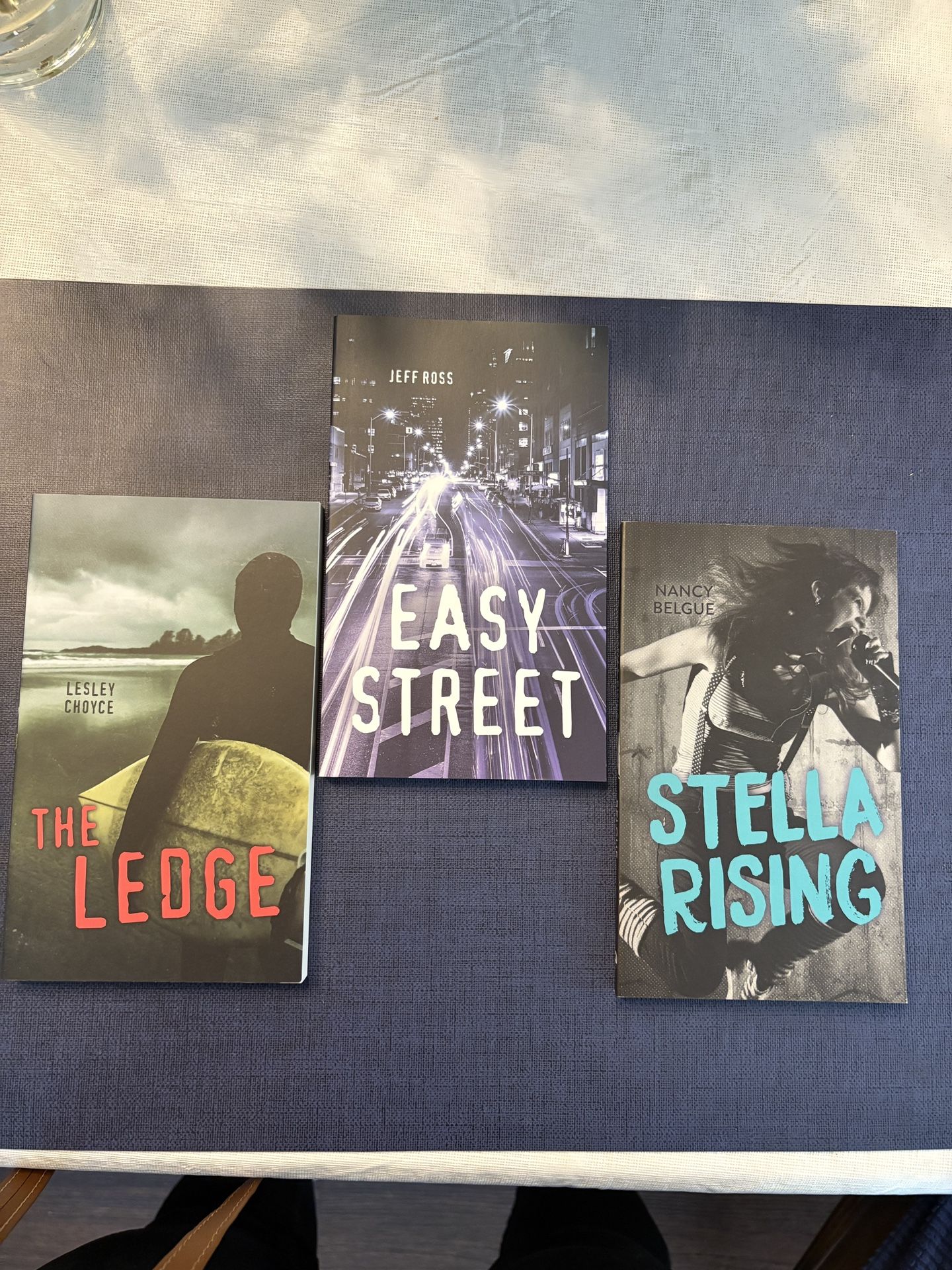 3 New Books - Easy Street, The Ledge, Stella Rising Teen Fiction