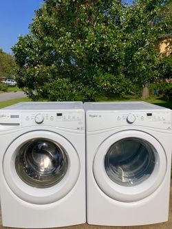 🌊 Matching Eco🍃Whirlpool Duet h/e♻️ Frontloader Washer & Dryer Set Available 🌊