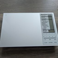 GreaterGoods Nutrition Scale - Glass Gray