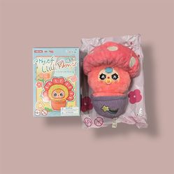 UCC baby three pot of little flower series- Pink Ageric