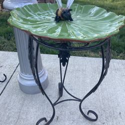 One of a Kind - Bird / Bee Bath.  (Johnstown Ohio)