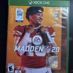 Madden 20 (Xbox one)