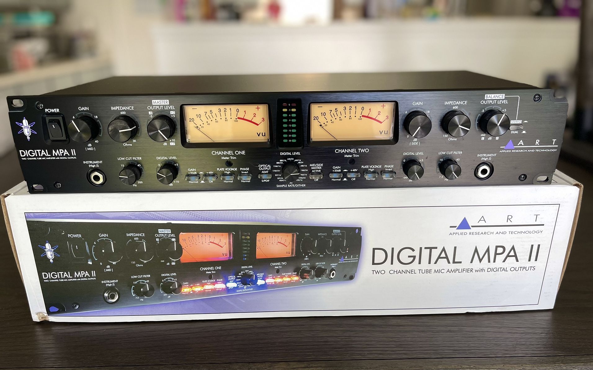 ART Digital MPA II 2-channel Tube Microphone Preamp