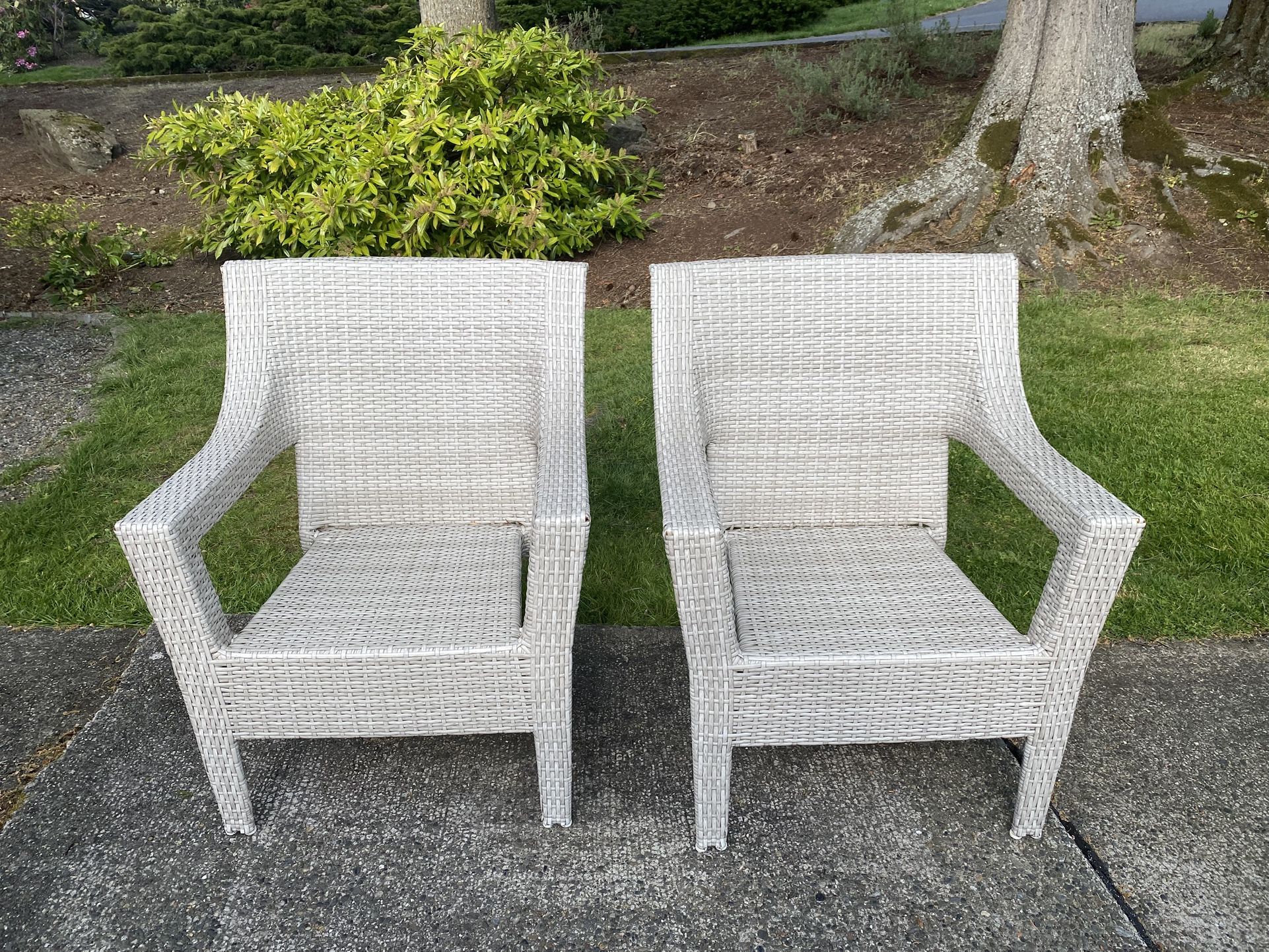 Target Threshold Wicker Chairs