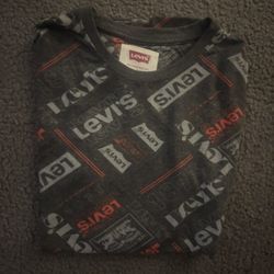 Multi Color Grey Levi’s Long Sleeve 