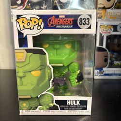 Avengers Funko Pop Lot #833 Hulk & #834 Thor 