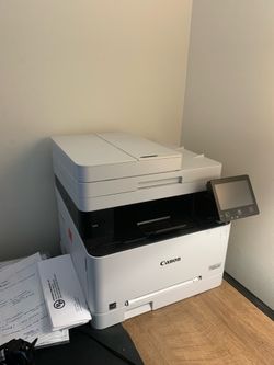 Canon imageCLASS MF654Cdw Color Laser Printer + Extra Toner + Copy Paper