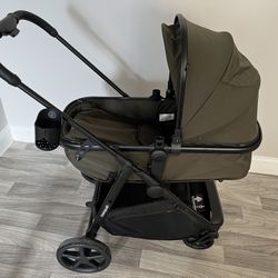 Mompush Wiz 2 in 1 Baby Stroller with Bassinet Mode, Convertible Infant Stroller for Newborn and Toddler