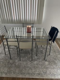 Glass table