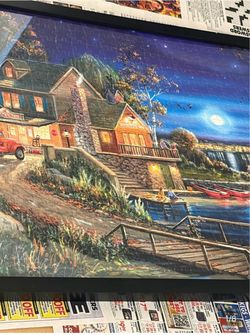 Puzzle Wall Art - Lakeside View