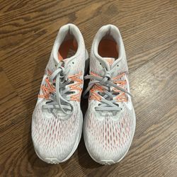 Women’s Pre-owned Nike Zoom Winflo 5 Running Shoes Low Top Gray Orange - Size 10 
