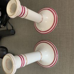 2 Candle Holders Form England Home Decor Poway