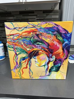 18″ x 18″ Windswept Canvas Wall Art (Wayfair)