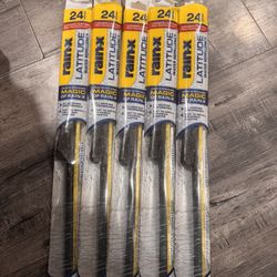 2pcs $30 Rain-X 810205 Latitude 2-In-1 Water Repellent Wiper Blades, 24 Inch Windshield Wipers  H1)