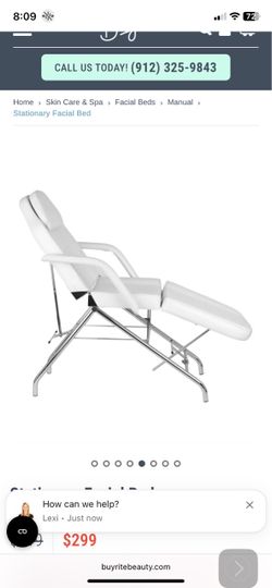 Facial bed